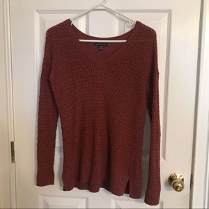 Burgundy Sweater